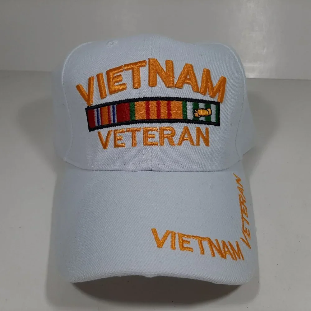 Vietnam Veteran Mens Adjustable Hat Baseball Cap E